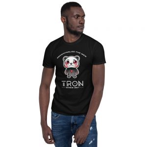 TRON Bear – Short-Sleeve Unisex T-Shirt