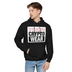 Vision Crypto Wear –  fleece hoodie
