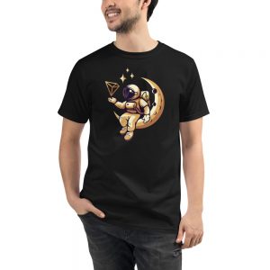 Tron Moon Organic T-Shirt (Shipped from US)
